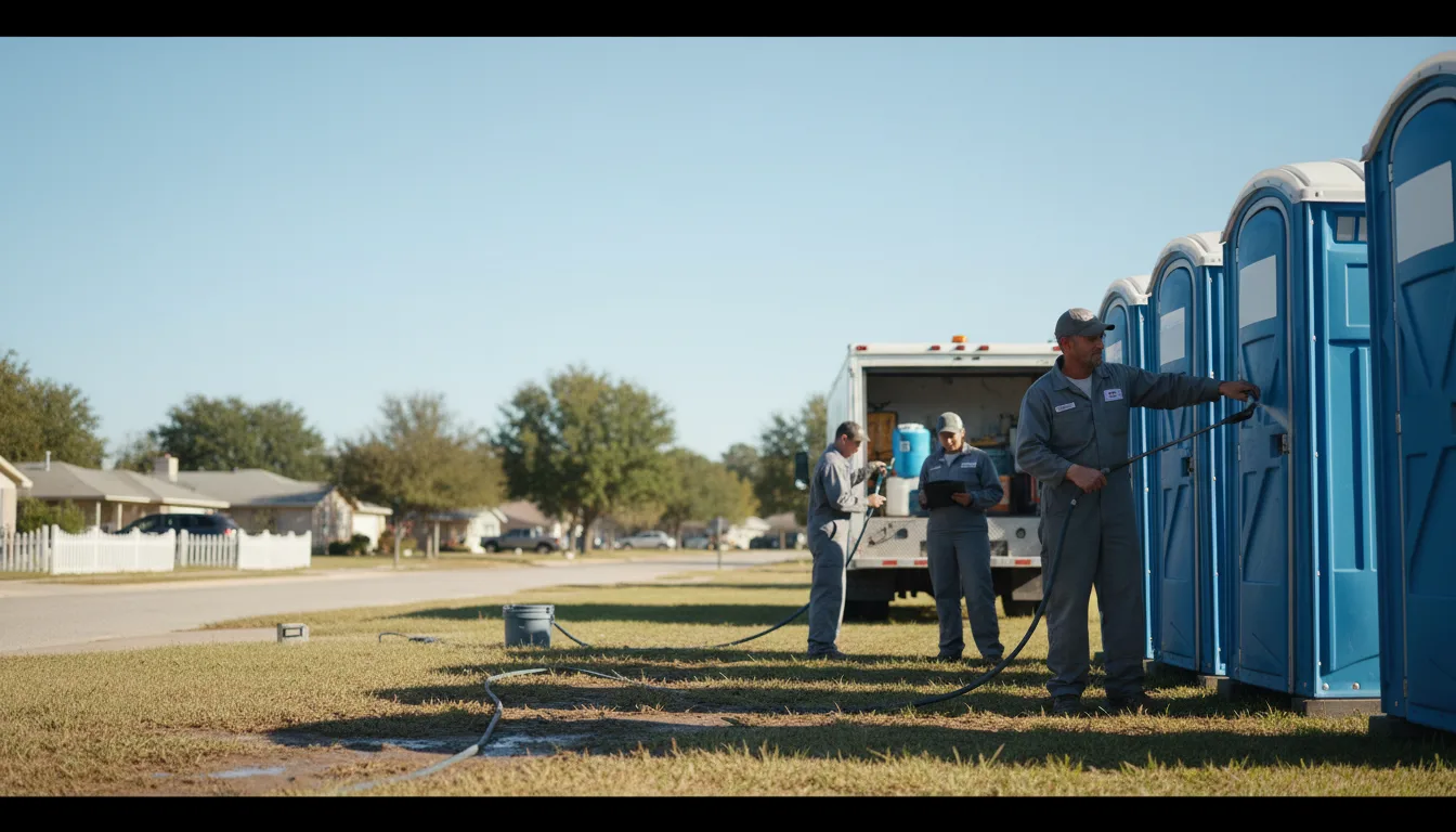 Long-Term Portable Toilet Rental in Petersburg, KY near me